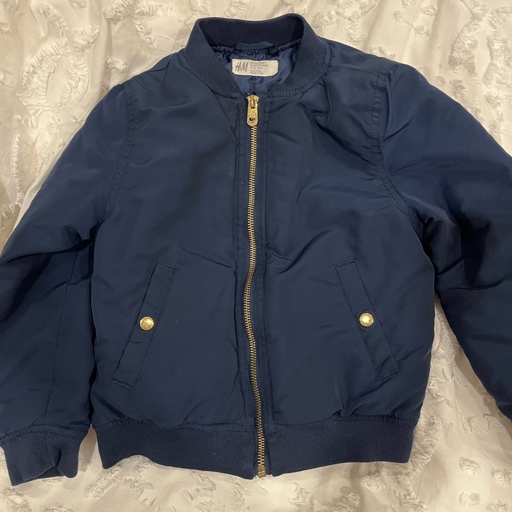 H&M Kids Dark Blue Puffer Jacket